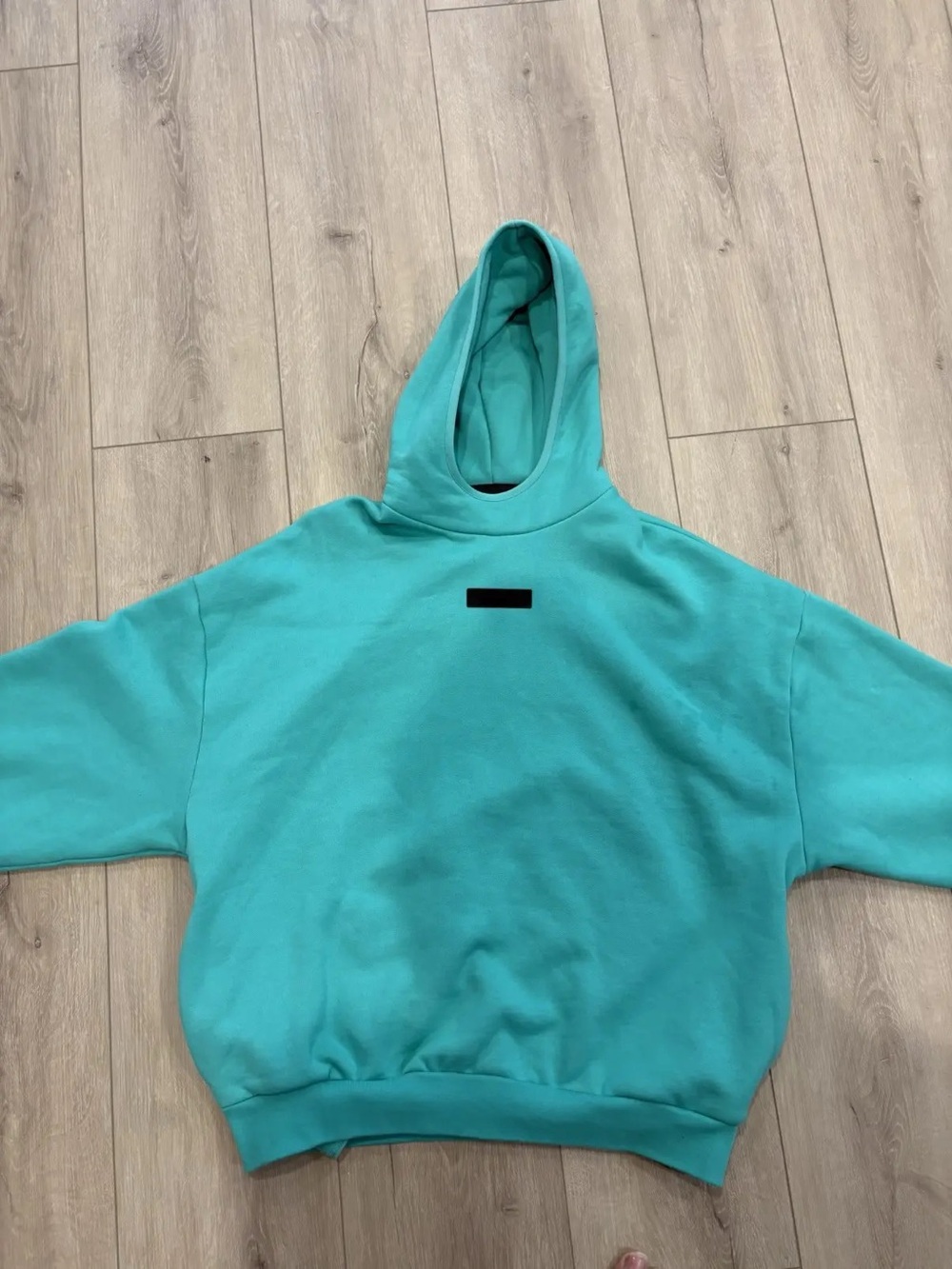 Fear of God Mint Teal Pullover Hoodie